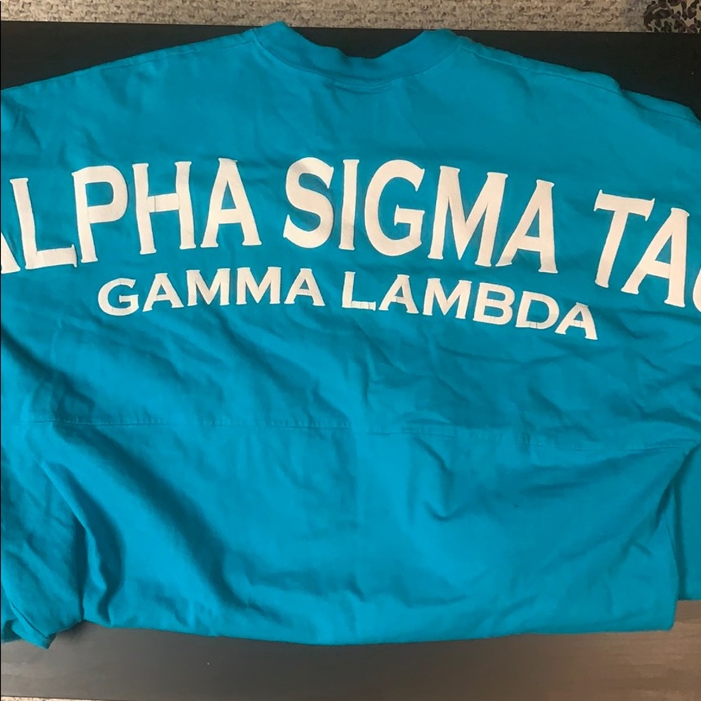 Alpha sigma tau spirit jersey